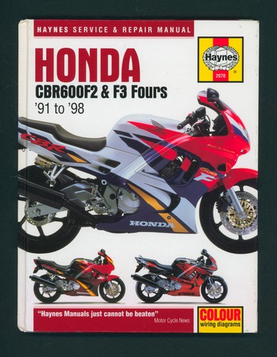 Manuale honda cbr600f f3 - manuale,