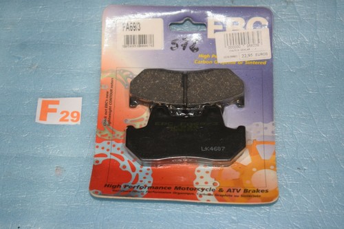 Plaquettes frein ebc - 2,