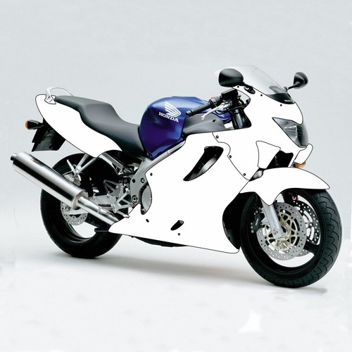 Kit carene moto non verniciate
